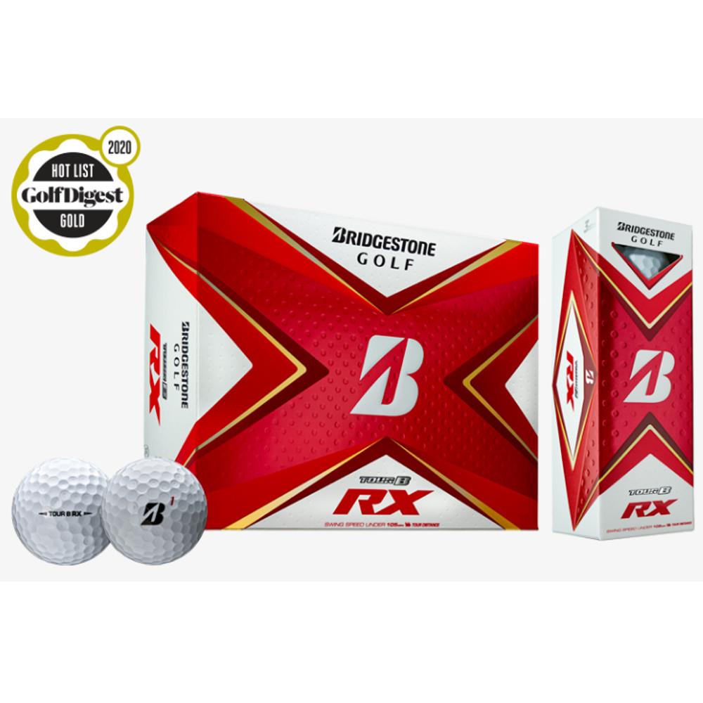 Bridgestone 20 Tour B RX Ball Dozen White Golf Store