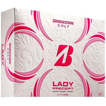 Bridgestone Lady Precept Golf Balls Dozen Pink