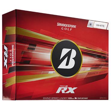 Bridgestone Tour B RX  Golf Balls Dozen White