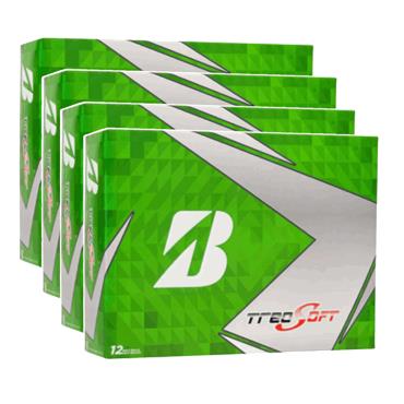 Bridgestone Treosoft Ball 4DOZ For 3 Promo  White