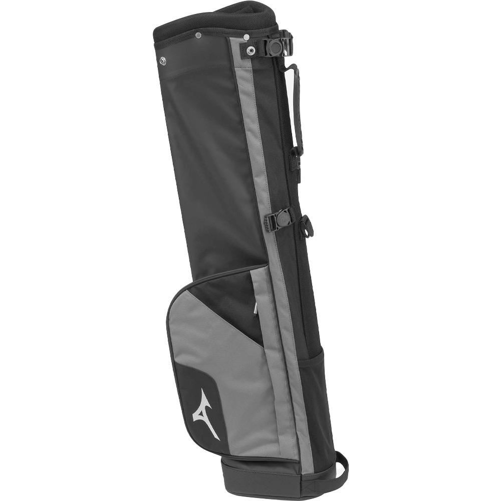 Mizuno Scratch Sac Carry Bag 4WD Black Grey Irish Golf Store