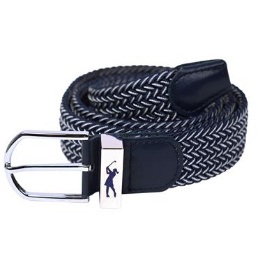 Surprizeshop Webbing Belt  Navy - White