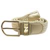 Surprizeshop Woven Golf Belt  Gold