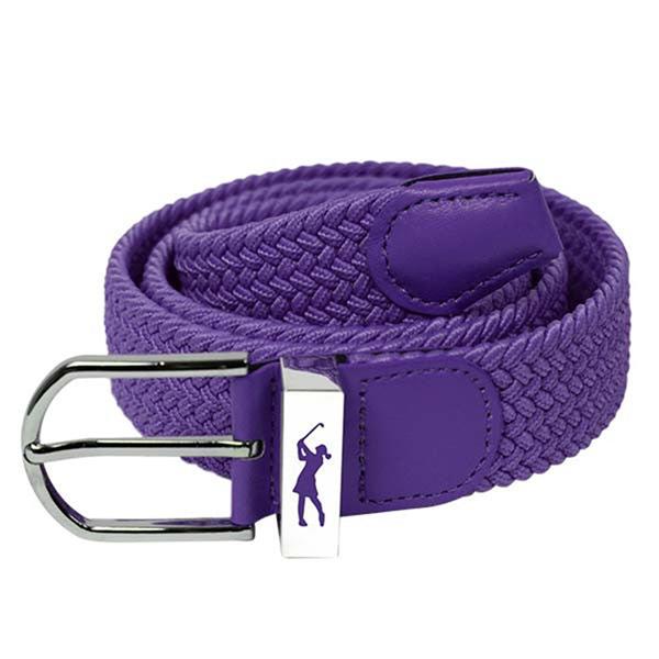 purple golf belt
