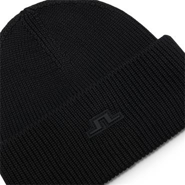 J.Lindeberg Gents Vale Beanie  Black 9999