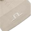 J.Lindeberg Gents Aeris Beanie  Moonbeam U029