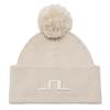J.Lindeberg Gents Aeris Beanie  Moonbeam U029