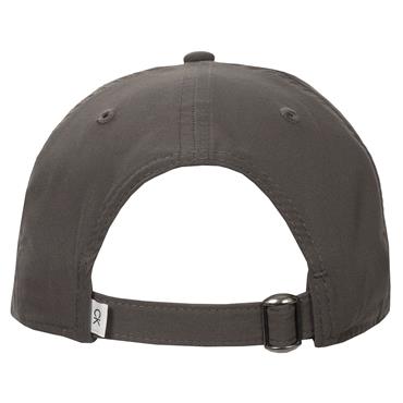 Calvin Klein Golf Gents Microfibre Baseball Cap  Charcoal