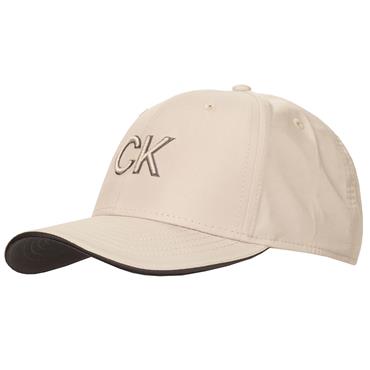 Calvin Klein Golf Gents Micro Tech Baseball Cap  Stone