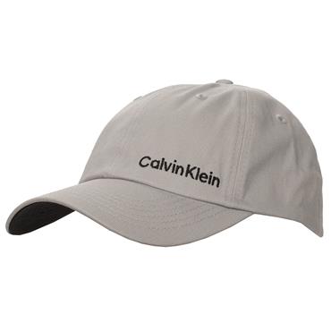 Calvin Klein Golf Gents Cotton Twill Baseball Cap  Silver