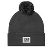 Gym + Coffee Gents Knit Bobble Beanie  Black