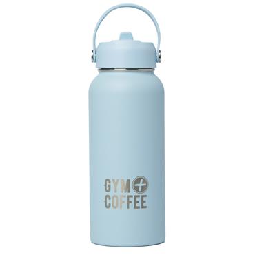 Gym + Coffee Ladies 1L Hydrate Bottle  Baby Blue