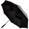Calvin Klein Golf Solid Colour Vented Umbrella  Black