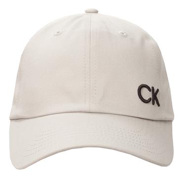 Calvin Klein Golf Cotton Twill Caps  Silver