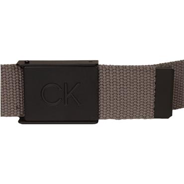 Calvin Klein Golf Gents Gents Monogram Belt  Charcoal