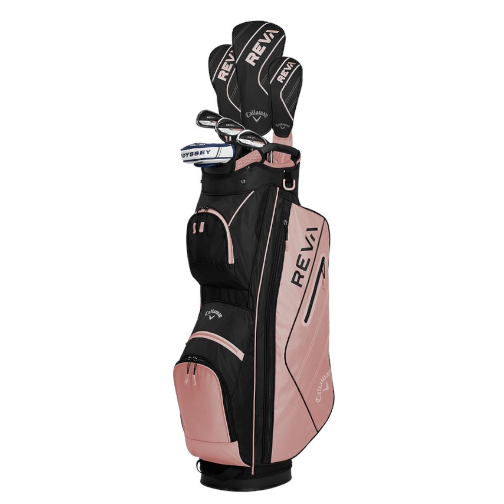 Callaway Reva 8 Piece Complete Set RH Set Rosegold Irish Golf Store