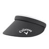 Callaway Ladies Clip Visor  Charcoal - White