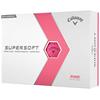 Callaway Supersoft 23 Matte Golf Balls Dozen Pink