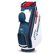 Callaway Chev 14+ 24 Cart Bag  Navy - White - Red