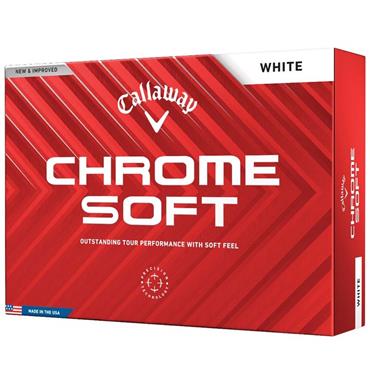 Callaway Chrome Soft Balls Dozen White