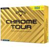 Callaway Chrome Tour Triple Track Balls Dozen Yellow
