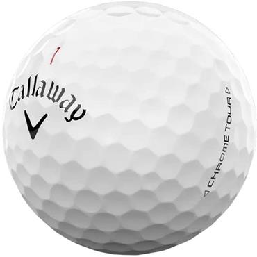 Callaway Chrome Tour Balls Dozen White