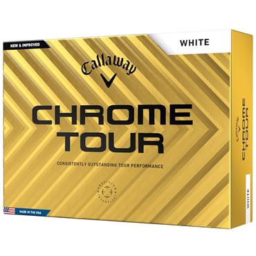 Callaway Chrome Tour Balls Dozen White