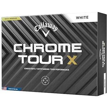 Callaway Chrome Tour X Balls Dozen White