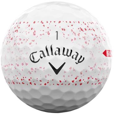 Callaway Supersoft Splatter Balls Dozen Red