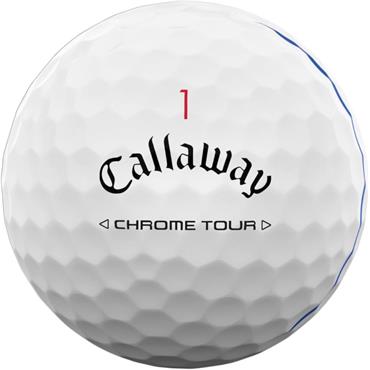 Callaway Chrome Tour 360 Triple Track Ball Dozen White