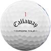 Callaway Chrome Tour 360 Triple Track Ball Dozen White