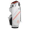 Callaway Chase 14 Cart Bag  White Silver Orange