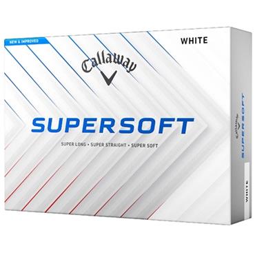 Callaway Supersoft Golf Ball Dozen White