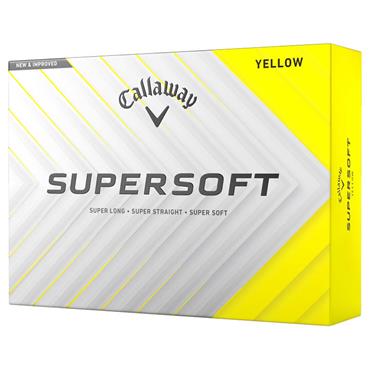 Callaway Supersoft Golf Ball Dozen Yellow