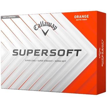 Callaway Supersoft Golf Ball Dozen Orange