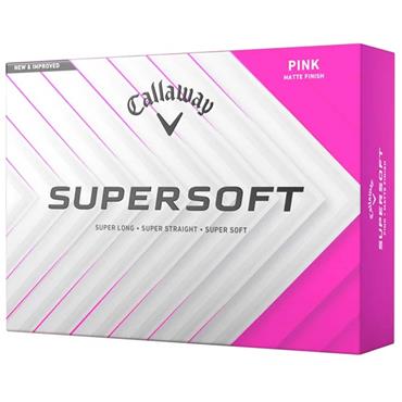 Callaway Supersoft Golf Ball Dozen Pink