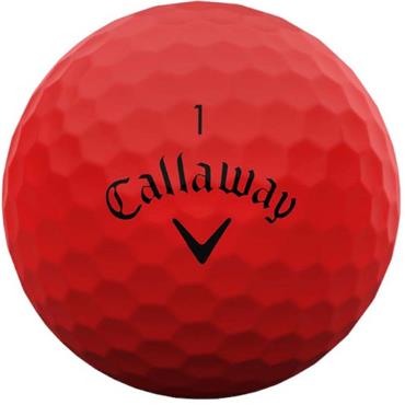 Callaway Supersoft Golf Ball Dozen Red