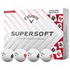 Callaway Supersoft Aces Golf Ball Dozen White