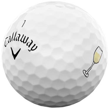 Callaway Supersoft Cheers Golf Ball Dozen White
