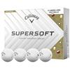 Callaway Supersoft Cheers Golf Ball Dozen White