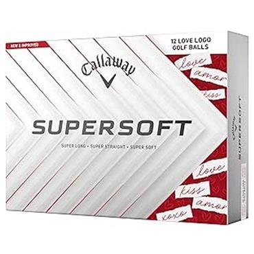 Callaway Supersoft Valentine Golf Ball Dozen White