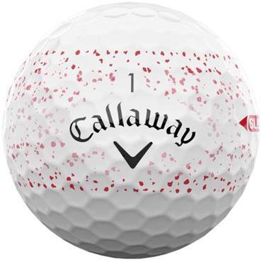 Callaway Supersoft Splatter Balls Dozen Red