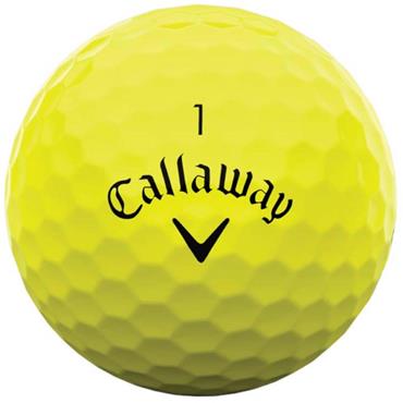 Callaway Warbird Distance Golf Balls Dozen Yellow