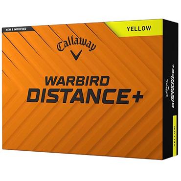 Callaway Warbird Distance Golf Balls Dozen Yellow