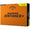 Callaway Warbird Distance Golf Balls Dozen Yellow