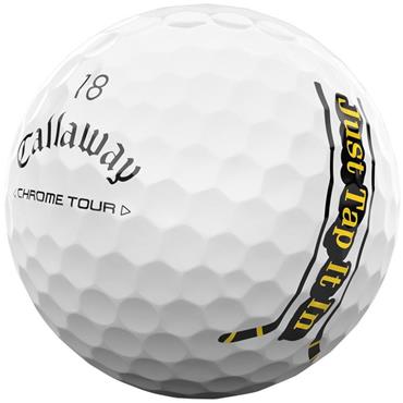 Callaway Chrome Tour Happy Gilmore 2 TAP 12 Ball Dozen White