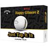 Callaway Chrome Tour Happy Gilmore 2 TAP 12 Ball Dozen White