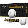 Callaway Chrome Tour Happy Gilmore 2 TAP 12 Ball Dozen White