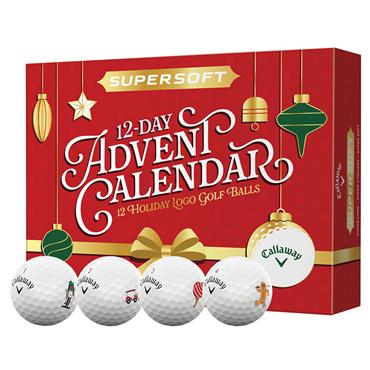 Callaway Supersoft Advent Calender Balls Dozen White