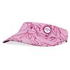 Callaway Ladies Visor  Red Plum Blossom